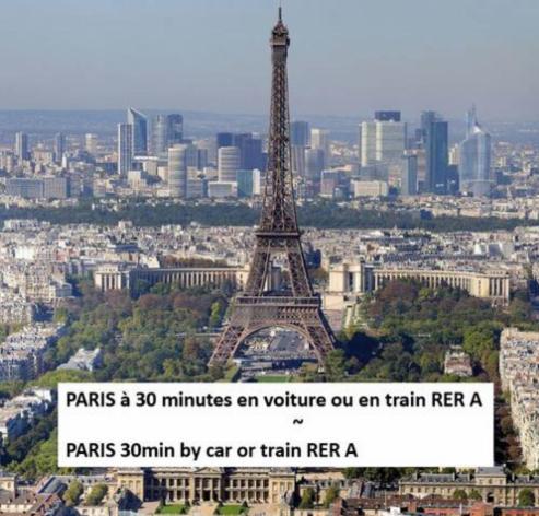 Appartement A 5 Min De Disney Proche Paris Chanteloup En Brie Buitenkant foto